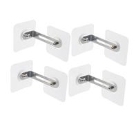 GALPADA 4pcs Adjustable Anti-tip Furniture Wall Anchors with Strong Adhesive and Pet Proofing Fasteners for Dressers Cabinets and Wardrobes Easy Stick Installation Stable and Modern Design