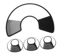 GALPADA 4pcs Adjustable Pet Protective Collar for Dogs Puppies Cats Kitten After Surgery Wound Healing Anti-bite Lightweight Elizabethan Neck Cone