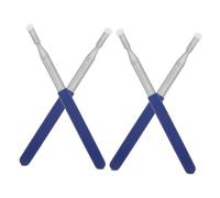 GALPADA 4pcs Adjustable Teacher Hand Pointer Stick for Whiteboard and Chalkboard, Stainless Steel Telescopic Pointer with Silicone Grip, Compact and Retractable for Classroom Presentations