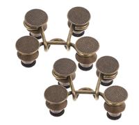 GALPADA 4pcs Adjustable Waist Tightener Buttons for Pants and T Shirts, Alloy Detachable Waist Buckle Clips, Practical Fix Clothes Firmly for Formal Occasions and Working