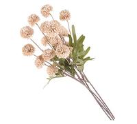 GALPADA 4pcs Artificial Dandelion Flowers Fake Faux Simulation Wedding Decor Living Home Bouquet