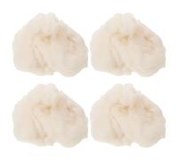 GALPADA 4Pcs Artificial Filling for Model Smoke Effect, Lightweight White Simulation Cotton Pack for DIY Cloud Decorations, Stage Props and Creative Scenery