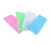 GALPADA 4pcs Back Rub Bath Towels Body Exfoliator Scrub Towels Shower Cloth for Daily Use Soft Nylon Material for Travel and Home Use