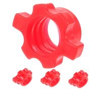 GALPADA 4pcs Barbell Locking Nuts Compatible with Standard Dumbbell Bars Secure Spinlock Collars for Home Gym Weightlifting Clips Stable Fastening Accessories for Workout Safety