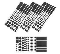 GALPADA 4pcs Blackout LED Light Dimming Stickers with Adhesive Dot Film for Electronics Routers Appliances and Displays, Black Tape Blocker for Home Sleep and Circuit Light Control