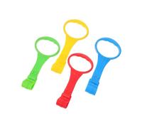 GALPADA 4pcs Boy Girl Cot Handle Rings Boy Girl Bed Pull up Supports for Sturdy Standing Easy Grasp Smooth Touch Safe Material for Playpen and Nursery