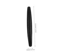 GALPADA 4pcs Car Door Collision Strips Black Mini Vehicle Door Edge Guards Shockproof Protectors for Cars Easy Installation Bumper Buffering to Prevent Scratches and Dents