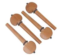GALPADA 4pcs Cello Tuning Pegs Replacement Premium Wooden Parts for Smooth Tuning Easy Handling and Comfortable Use Accessories for Cello Players