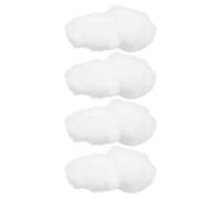 GALPADA 4pcs Cotton Cloud Hanging Decorations White Cloud Pendants for Door, Decorative Ornaments to Create a Happy Atmosphere