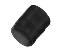 GALPADA 4pcs Cowbell Magnetic Noise Reducer for Instrument, Easy Installation without Tools, Black Magnet Drum Silence Pads, Effective Noise Reduction for Music Making Equipment
