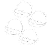 GALPADA 4pcs Crown Headband Base for DIY Crafting Lightweight Metal Tiara Frame for Traditional Chinese Headdress Versatile Design for Hanfu Cosplay Weddings and Festival Accessories