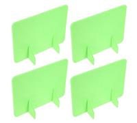 GALPADA 4pcs Desk Dividers Office Privacy Panel Felt Fabric Partition Lightweight Easy Installation 15.72x11.79in for Offices and Schools Workstation Privacy Shield