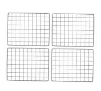 GALPADA 4PCS Dog Crate Divider Panels Assembled Iron Fencing for DIY Pet Playpen Durable and Flexible Dog Cage Supplies for Indoor Outdoor Use