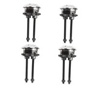 GALPADA 4Pcs Dual Flush Toilet Push Button Replacement Water Tank Button for Toilet Cistern Easy Install Flush Valve Accessory Fits Random Color