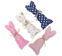 GALPADA 4pcs Easter Bunny Decor Cotton Cloth Rabbit Ornament for Party