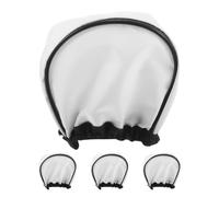 GALPADA 4pcs Flash Diffuser Attachment Portable Camera Light Diffuser Fabric Softbox Minimizing Harsh Shadows Improved Shooting Efficiency White for Studio Photography Equipment