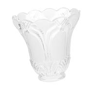GALPADA 4Pcs Frosted Glass Lamp Shades Replacement for Wall Lights Ceiling Fixtures Vintage Style Lightweight Easy Installation for Living Bedroom Hotel Decor