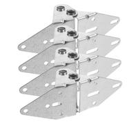 GALPADA 4pcs Garage Door Hinge Durable Replacement Hinges for Residential Garage Doors Smooth Surface Design Convenient Installation for Types