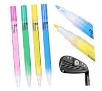 GALPADA 4pcs Golf Shaft Color Changing Marker Pens Acrylic Golf Club Color Change DIY Marking for Easy Identification and Course