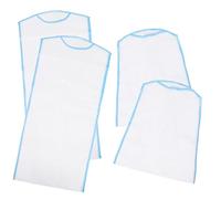 GALPADA 4pcs Hanging Mesh Drying Nets for Home and Garden, Large Capacity White Plastic Mesh Bags with Three-layer Design, Multi-functional and Resistant to Deformation for Clothes,