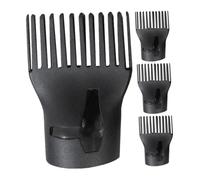 GALPADA 4pcs High Temperature Duckbill Hair Dryer Nozzle Replacement Plastic Concentrator Attachments with Streamlined Airflow for Salon and Home Styling Heat Resistant Blow Dryer Comb