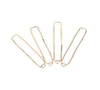GALPADA 4pcs Hollow Pendant Frame Jewelry Metal Earring Blanks Hollow Frame Bezel Charms Pendants Hollow Lacy Bezel Charms Hollow Charms Vintage-style Bezels Charm Blanks Zinc Alloy Golden