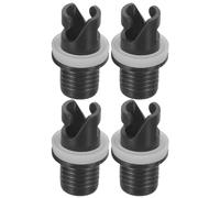 GALPADA 4pcs Inflatable Boat Pump Adapter for Paddleboard and Boats, Plastic Valve Hose Connector with Corrosion Resistance and Reliable Leak Prevention for Paddleboarding and Travel