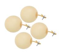 GALPADA 4pcs Inflatable Laboratory Balloon for Efficient Gas Collection and Accurate Sampling, Sturdy Latex Material with Metal Clip, for Environmental Monitoring and Industrial Production