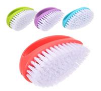 GALPADA 4pcs Laundry Scrub Shoe Brush Multi-functional Pp Material Assorted Color Simple Style Brush for Daily Life Cleaning and Washing
