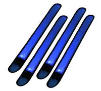 GALPADA 4pcs LED Horse Ankle Straps High Visibility Leg Wraps for Equestrian Gear Adjustable Light Up Horse Riding Accessories