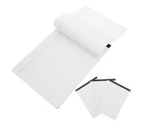 GALPADA 4pcs Legal Notepad Wide Ruled White Paper Writing Pad