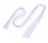 GALPADA 4pcs Lesbian Shoe Laces for Sneakers and Basket Shoes, Polyester Material with Comfortable and Simple to Use Features, Assorted Colour Candy Style Laces as Option for Runners