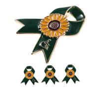 GALPADA 4pcs Lightweight Alloy Brooch Jewelry for Disability Awareness for Charity Events and Community Support