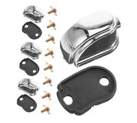 GALPADA 4pcs Metal Drum Lugs for Snare Drum Replacement Parts Durable and Reliable with Smooth Finish Suitable for Tambourines Random Color