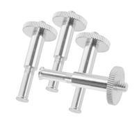 GALPADA 4pcs Metal Microphone Stand Adapter Thread Screw Mic Extension Poles for Tripod and Boom Arm Compatible with Professional and Personal Use Nonslip Connectors