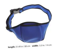 GALPADA 4Pcs Microphone Holders Pack with Pocket for Fitness Instructors Diving Fabric Mic Belts for Secure Carrier Lightweight and Portable Waist Pouches for Running Aerobics