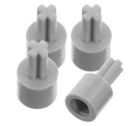 GALPADA 4Pcs Motor Adapter Wheel Connectors Compatible with Lego Cross Shaft Coupling Car Robot Vehicle Parts for DIY Building Projects