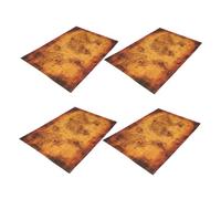 GALPADA 4pcs Pirate Treasure Game Maps for Vintage Style Adventure Paper Maps for Family Fun Kindergarten Games Pirate Theme Party Decorations Skill Building Teamwork Entertainment