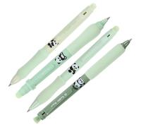 GALPADA 4pcs Press Type Erasable Gel Pens Black for Students and Office Creative Pressing Design Comfortable Grip Writing Instruments for Accurate Note Taking