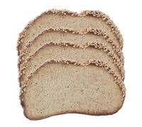 GALPADA 4pcs Realistic Faux Bread Slices Model for Bakery Display Kitchen Decor Lifelike French Toast Props for Food Photography Unique Baking Enthusiasts