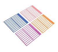 GALPADA 4pcs Rhinestone Ruler for Crafts with Ergonomic Comfort and Wear-resistant Pla Material, for DIY Rhinestone Art Painting and Drill Alignment Projects
