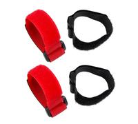 GALPADA 4pcs Rooster Crowing Collars Poultry Neck Belts Adjustable Soft Material Noise Reduction for Hens and Roosters with Fit in