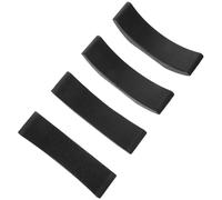 GALPADA 4pcs Rubber Dumbbell Rack Stand Pads for Home Gym Lightweight Shockproof Weight Holder with Floor Protection, Compatible with Dumbbell Shelf and Barbell Storage Organiser