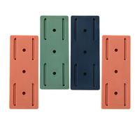 GALPADA 4pcs Self Adhesive Power Strip Fixator Wall Mount Holders Cable Organizer Clutter Cable Management for Home Office Electronics Random Color
