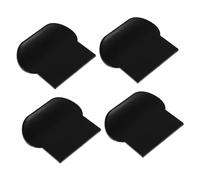 GALPADA 4pcs Self Adhesive Toilet Seat Cover Lifters Durable Material Handles for Easy Lid Opening Comfortable Non Touch Design Suitable for Elderly and Family Use