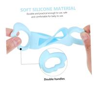 GALPADA 4pcs Silicone Bottle Handles Wide Neck Easy Grip Holders for Nursing Bottles Feeding Aid Developing Drinking Skills