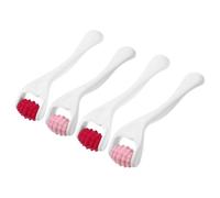 GALPADA 4pcs Silicone Face Massage Rollers for Eye and Facial Care, Small Massage Rollers Unique Shape, Improves Skin Tension and Elasticity, Gentle on Skin, for Daily Beauty Routine
