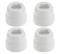 GALPADA 4pcs Silicone Waterproof Cap Seal for Electric Toothbrush Head Compatible with Philips Hx6 Series, Leakproof Gasket Repair Accessory for Oral Care Maintenance