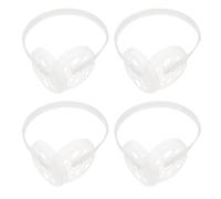 GALPADA 4pcs Skeleton Rack for DIY Earmuff Plastic Rack Unique Design 6.68x5.70x2.95inch Completely Cover Ears for Skiing