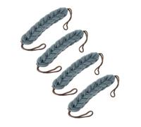 GALPADA 4pcs Stretchable Back Scrubbers for Shower Exfoliating Bathing Body Scrubber Easy Grip Back Washer for Men Women for Deep Cleansing and Maximum Comfort